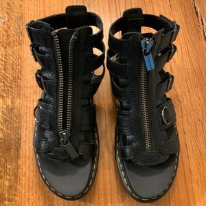 Doc Martin, gladiator sandals